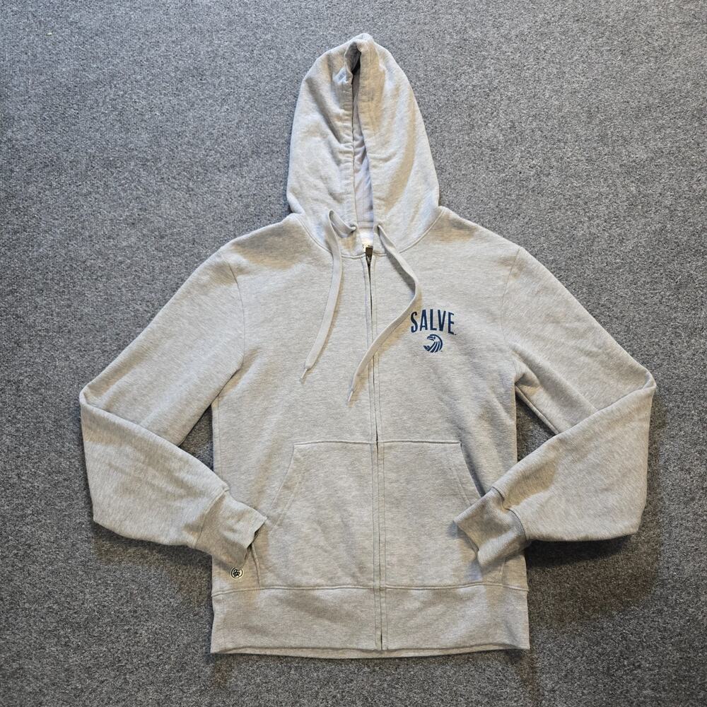 Salve Regina Sweatshirt Womens Size Small Gray Full Zip Hoodie Fall Rush Lounge